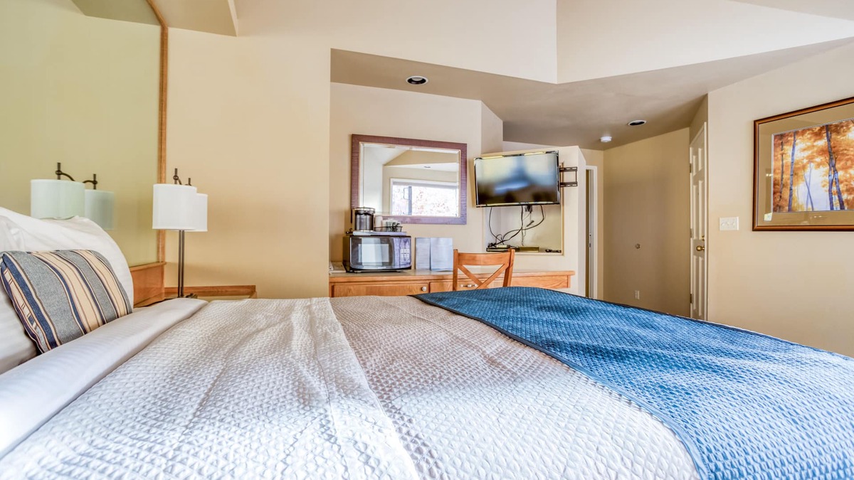 Century West Hotel | Private, hotel style suite in Bend with access to fitness center.