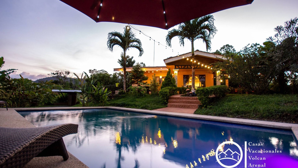Chachagua House | Private House Green Paradise- Wifi, Jacuzzi, A/C