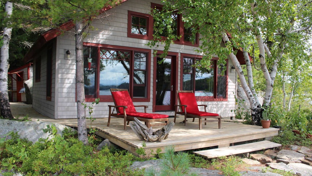 Tupper Lake House | Private Island secluded on pristine Tupper Lake.