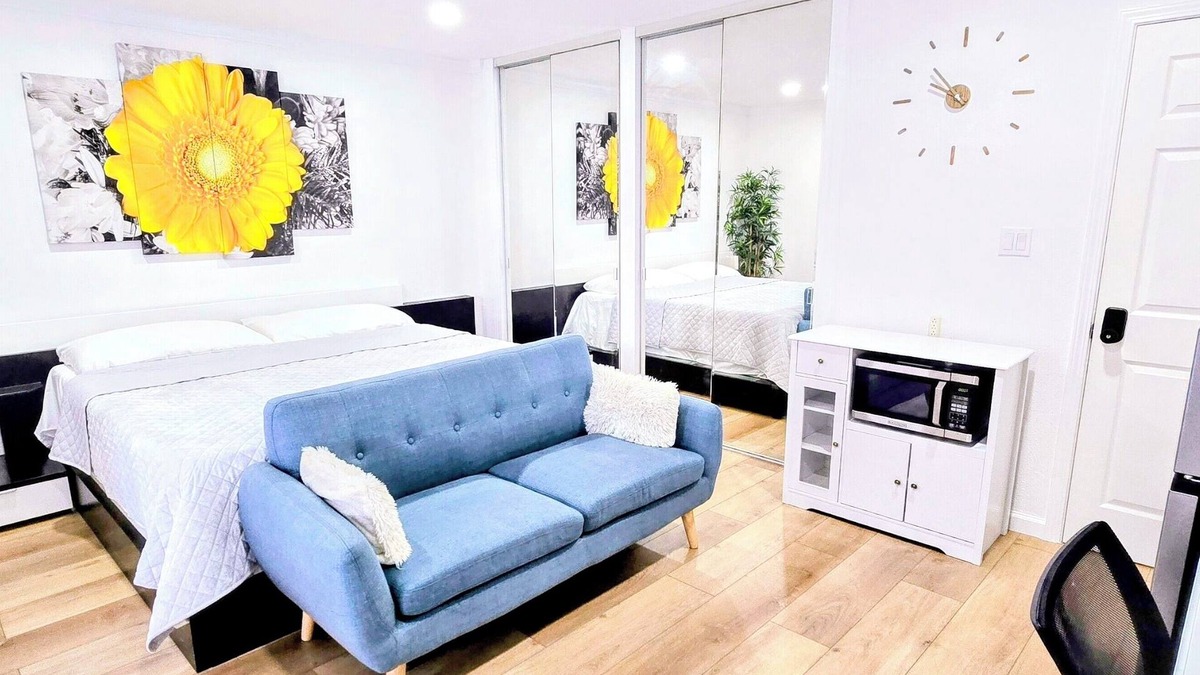 Pleasanton House | Private King bed and bath, your cozy retreat!
