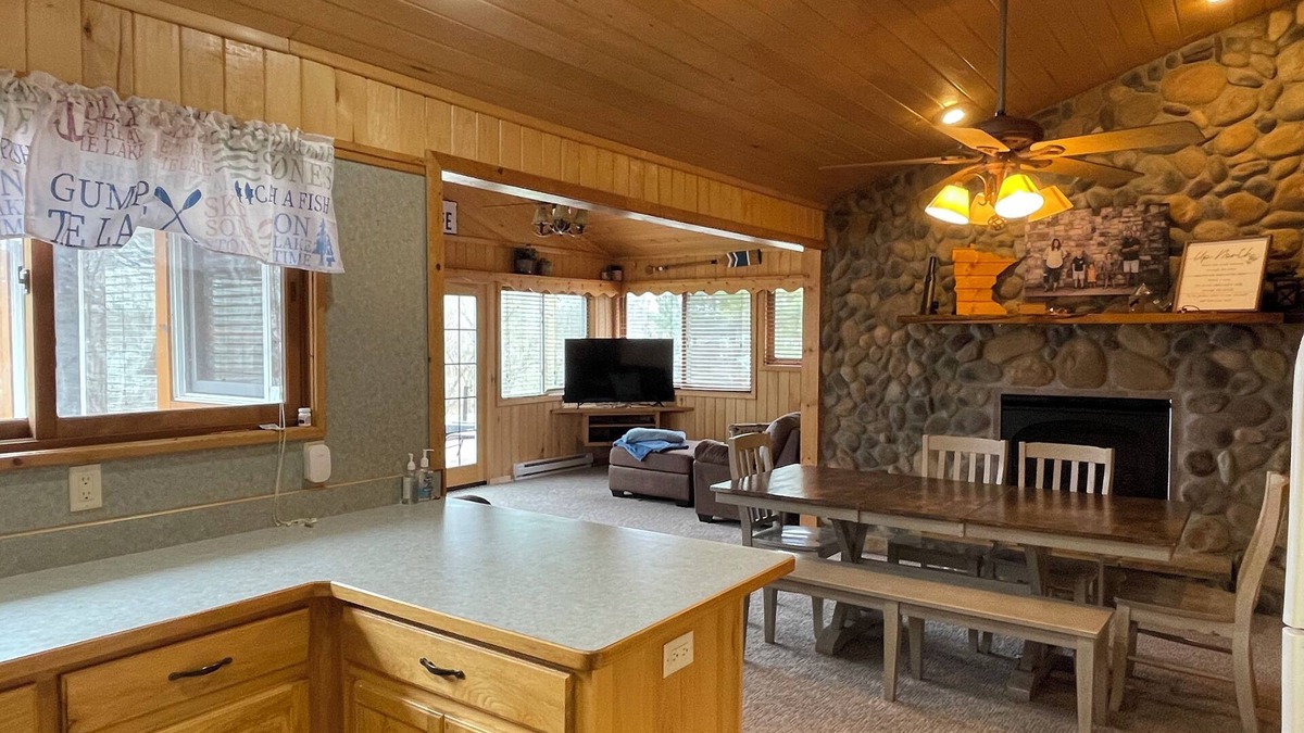 Hackensack Cabin | Private Lake front cabin on Webb Lake!