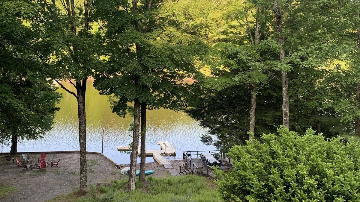 Mongaup Valley House | Private Lakefront, Dock Kayaks, Hot Tub, Game Room -Never leave the house!