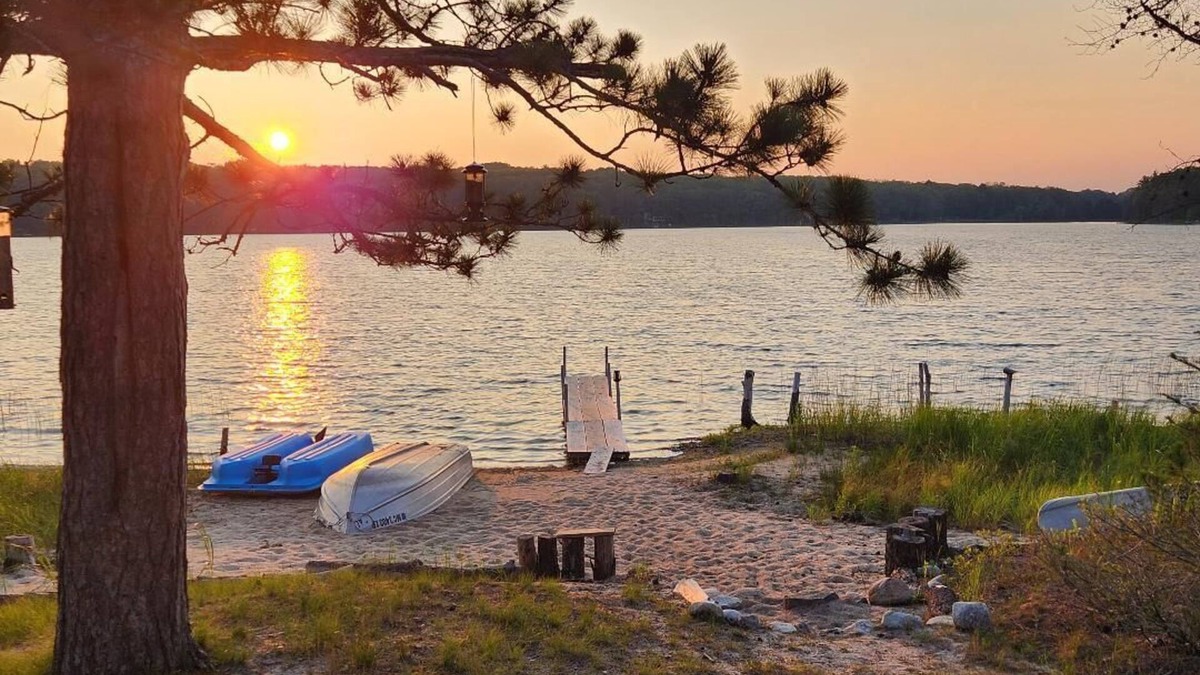 Johannesburg Cottage | Private Lakefront Cabin On 14 Acres With Beautiful Sunset Views!
