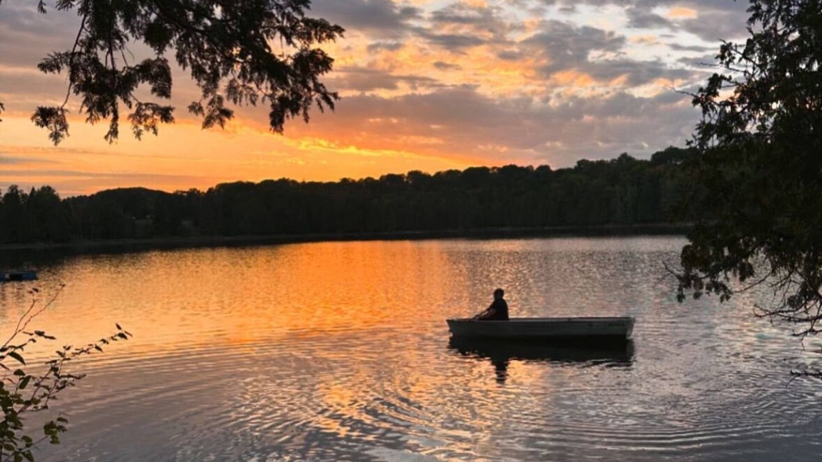 Wollaston RV Rental | Private Lakefront Glamping on 95 Acres, Rooftop Tent right on the Lake