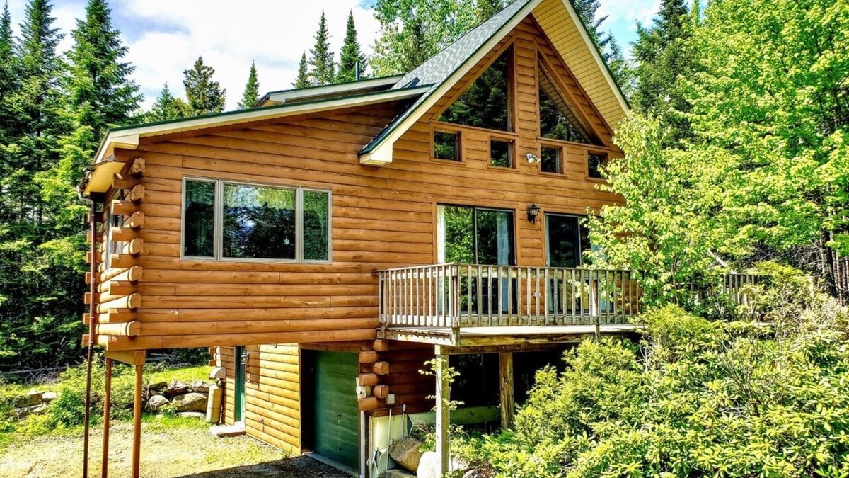 Rangeley Ski Chalet | Private Log Home in Rangeley! With marina access.