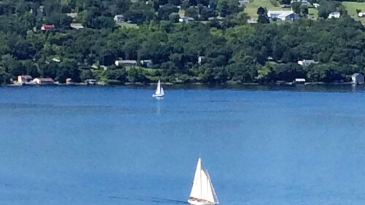 Burdett House | Private Luxury Retreat. Perched Atop A Bluff, Incredible Lake And Village View