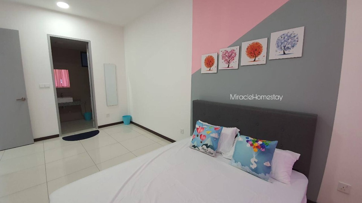 Kampung Bagan Dalam Condo | ❤️ Private Master Bedroom | 2 Pax | Luminari ❤️
