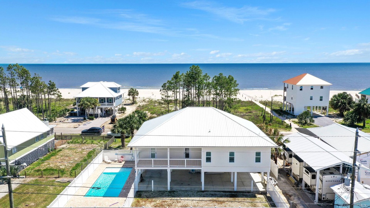 Port St. Joe House | Private Pool, 4 Bedroom, Gulf View, Quiet Beaches ~ Treasure Road