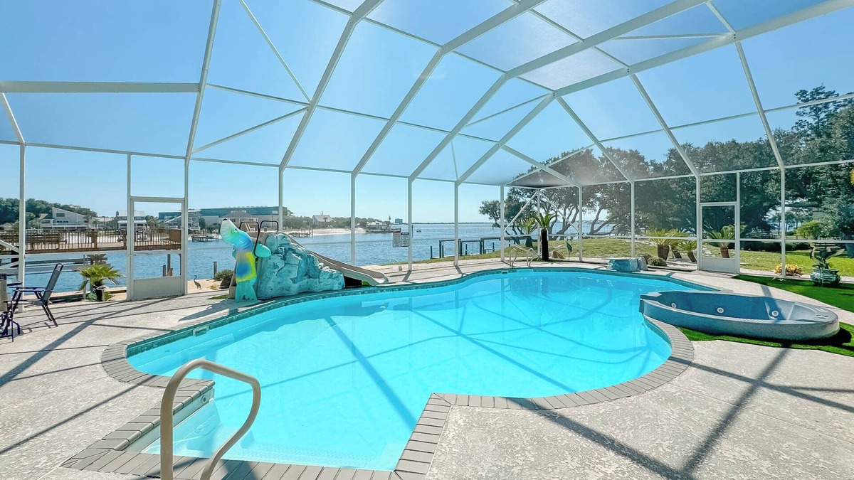 Ono Island House | Private Pool | Boat Dock | Waterfront | Beach Getaways