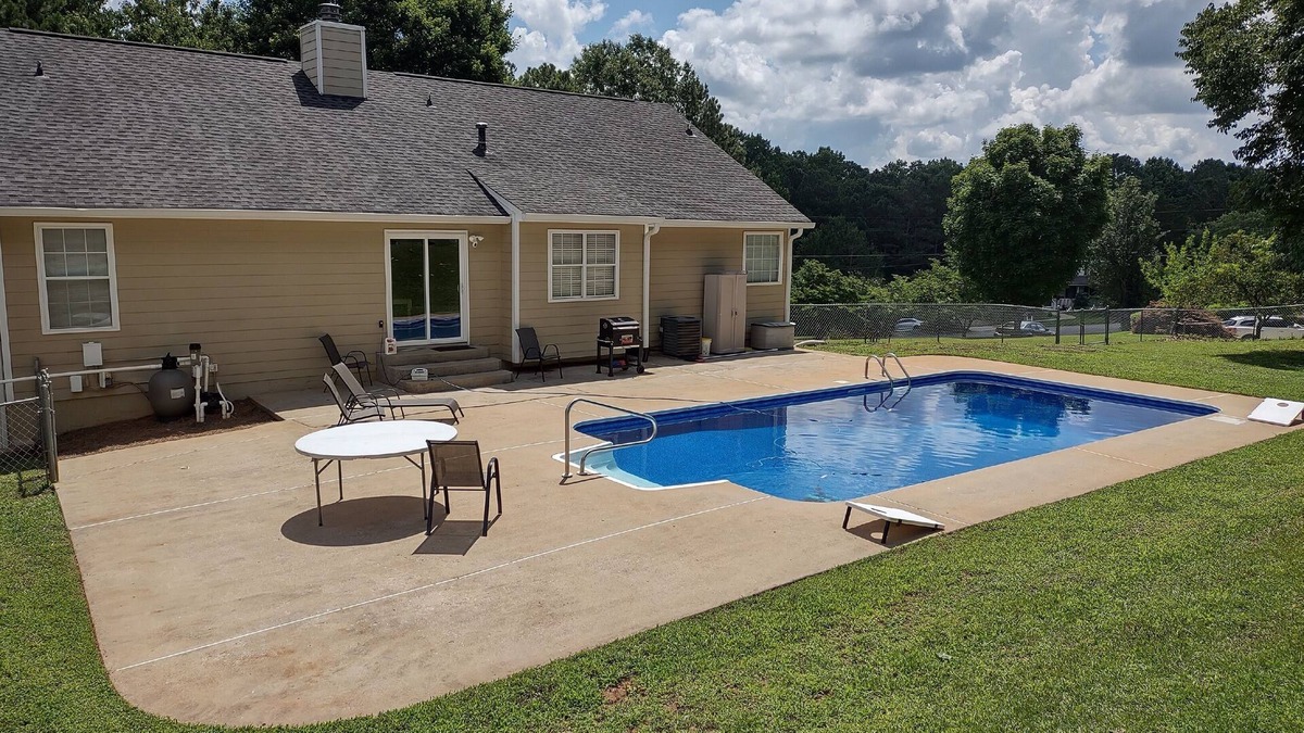 Douglasville House | Private Pool Family Vacation 4BR/4BA Home Close to 6 Flags #2726218