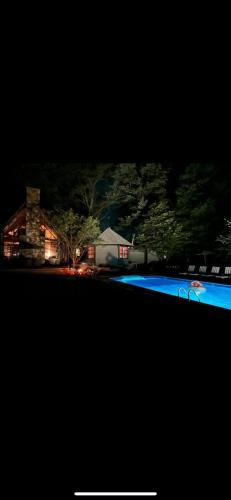 Jefferson Township Ski Chalet | Private Pool & Hot Tub at Chalet by Hidden Valley