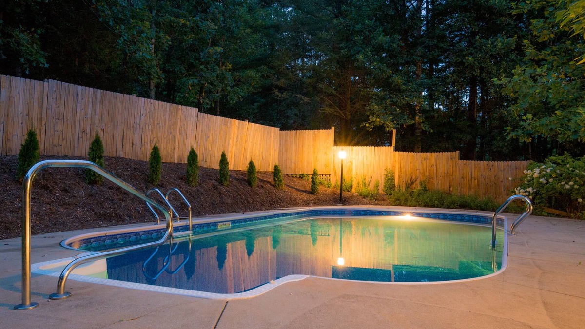 Fairview House | Private Pool & Hot Tub on Serene Wooded Lot