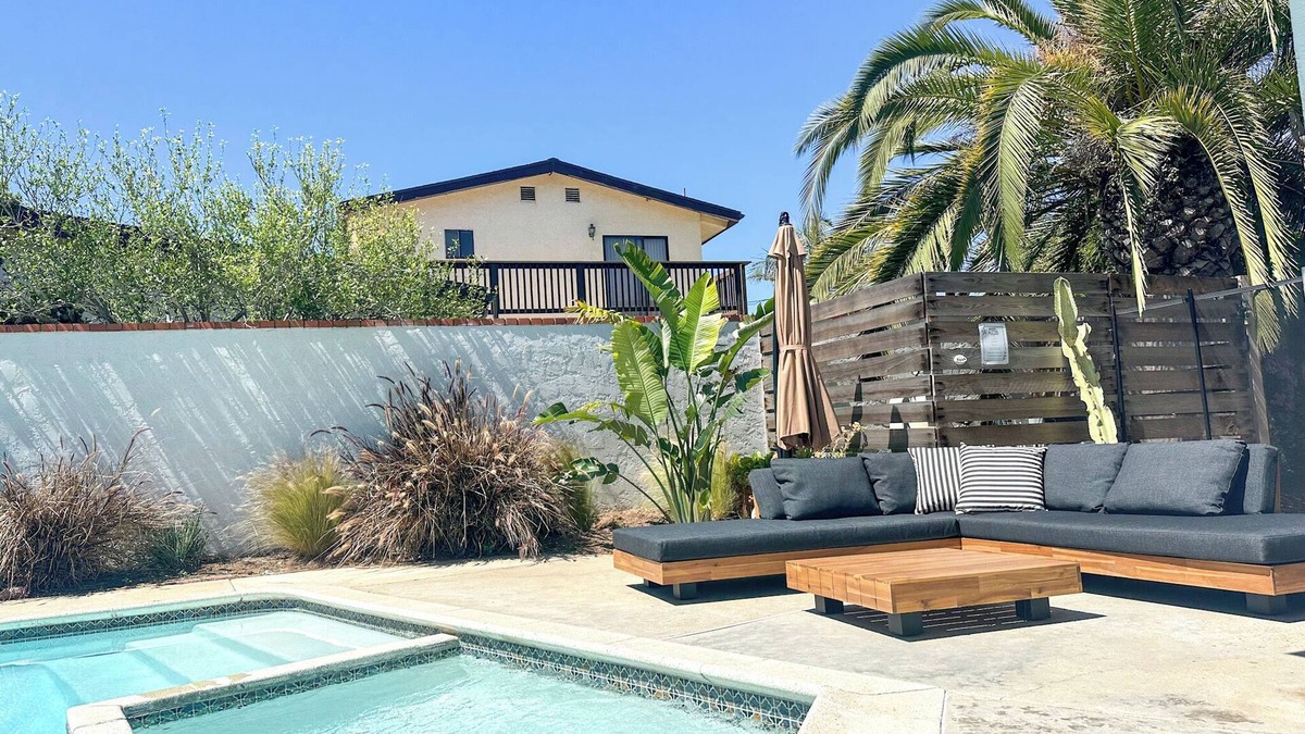 Fire Mountain House | Private Pool, Hot Tub & Big Backyard | Sunny Oceanside Oasis