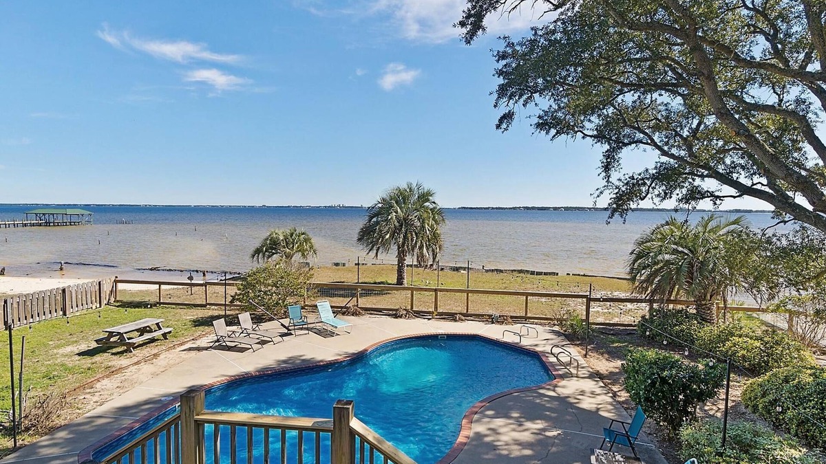 Perdido Beach House | Private Pool – Perdido Bay Views – Pet-Friendly Escape!