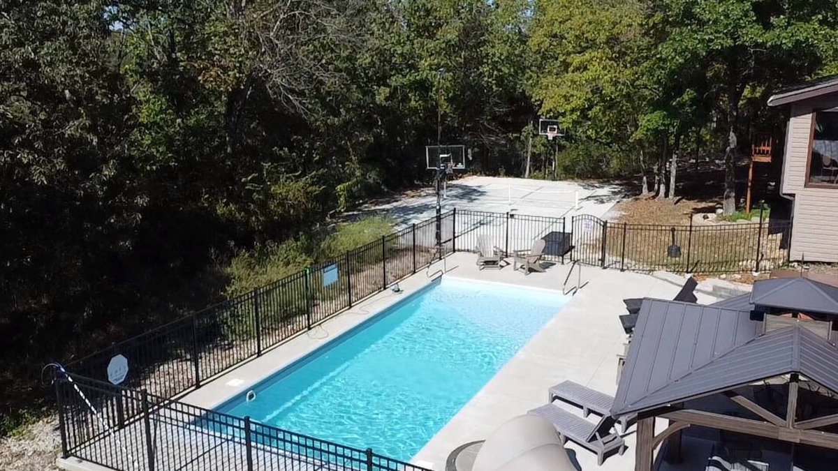 Branson Theater District House | Private Pool - Pickleball - Hot Tub - Theatre Room