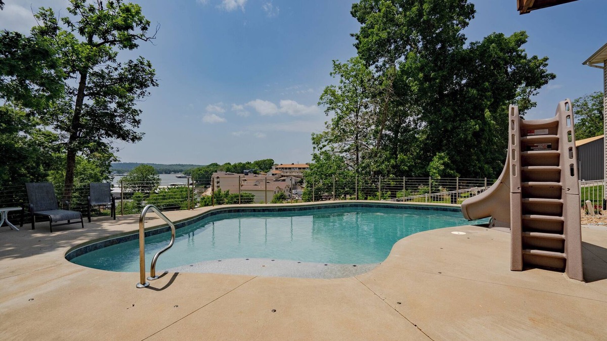 Lake Ozark House | Private pool. Season Special 6th NIGHT FREE, boat rental, hiking and enjoying all the great restaurants in the area.