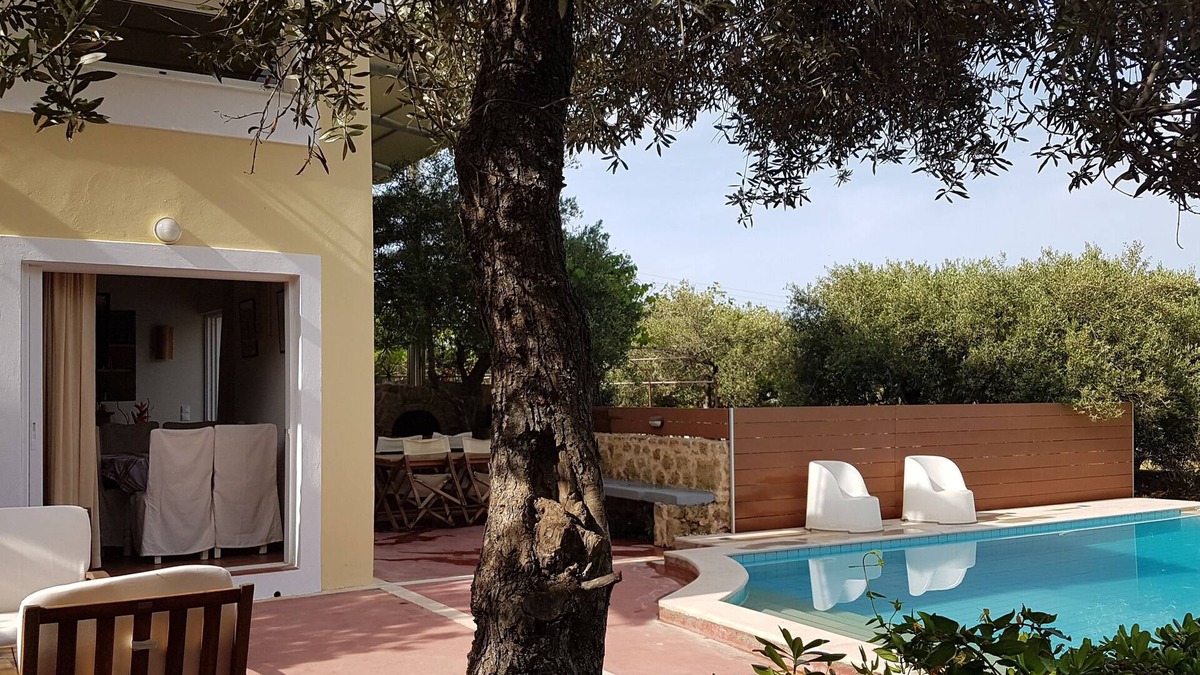 Stalida Villa | Private Pool Villa, near a sandy beach