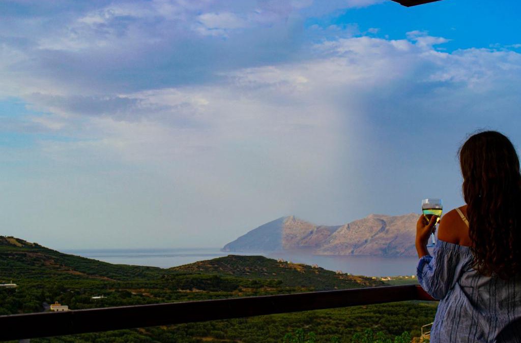 Koukounara Villa | Private Pool with Sea & Mountain View ,Full Privacy - Villa Kyriaki