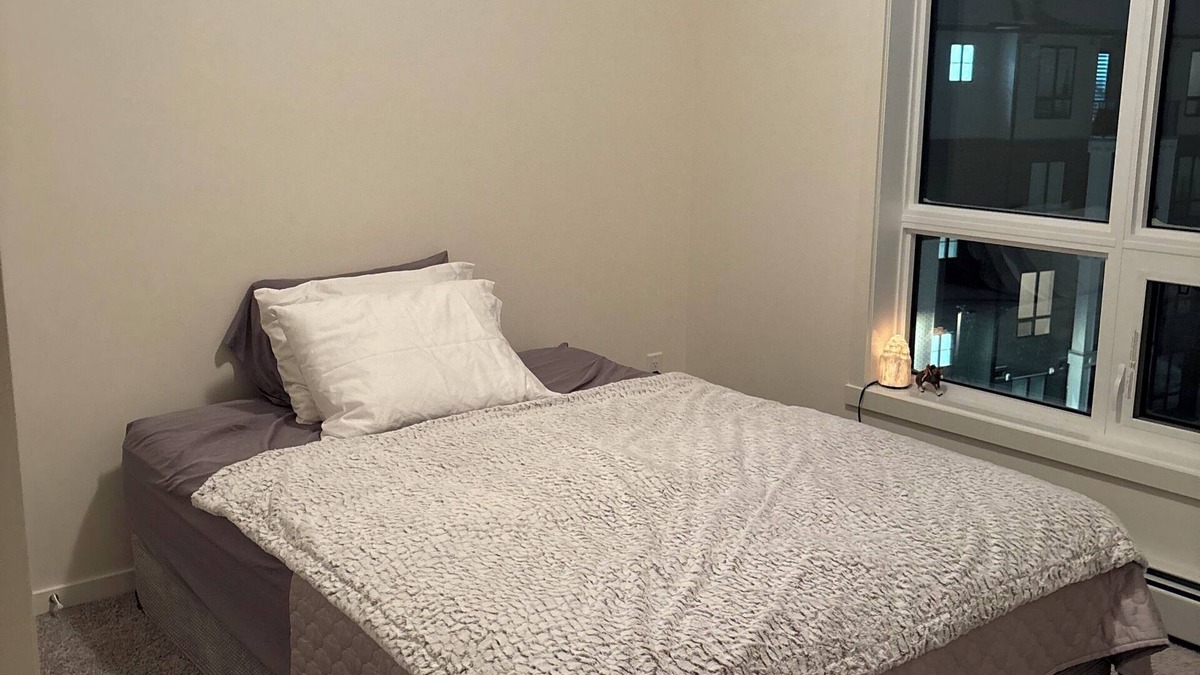 Southeast Calgary Condo | Private room in new condo with Large Washroom, Kitchen, Living Room and Balconey