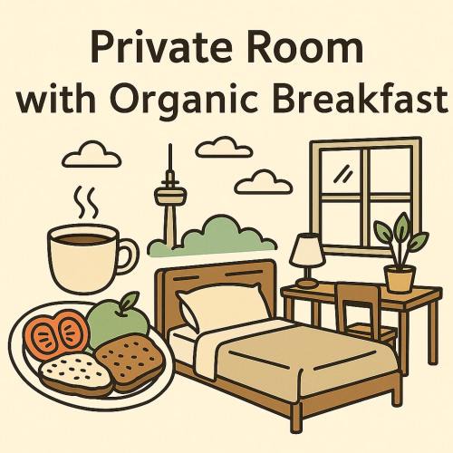 Oberdorla House | Private Room with Organic Breakfast near Hannover Messe