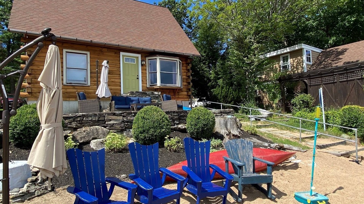 Standish Cabin | PRIVATE SANDY BEACH ON SEBAGO LAKE! Enjoy your own 33' private sandy beach in this 3-bedroom 1 bath cabin. You are also just steps away from a 300' association beach.