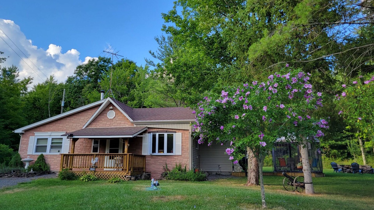 Town of Conesville Cottage | Private Secluded Mountain View Cottage w/Pond 15 minutes to Windham