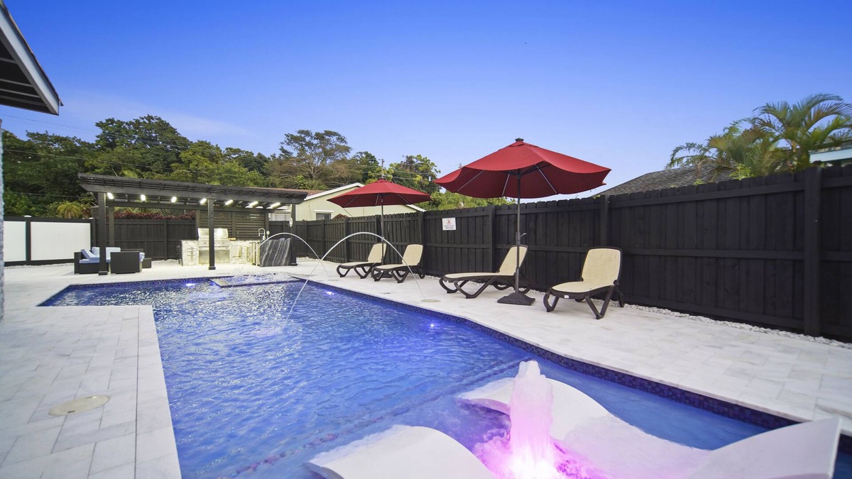 Sandalfoot Cove House | Private spa, Jacuzzi, Heated pool. ultimate relaxation