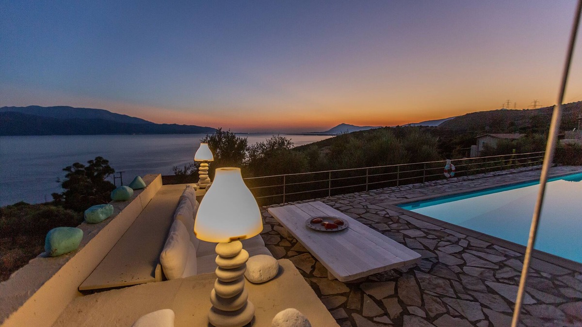 Dorida Villa | Private Spacious & luxurious villa with mesmerizing sea views, near beach