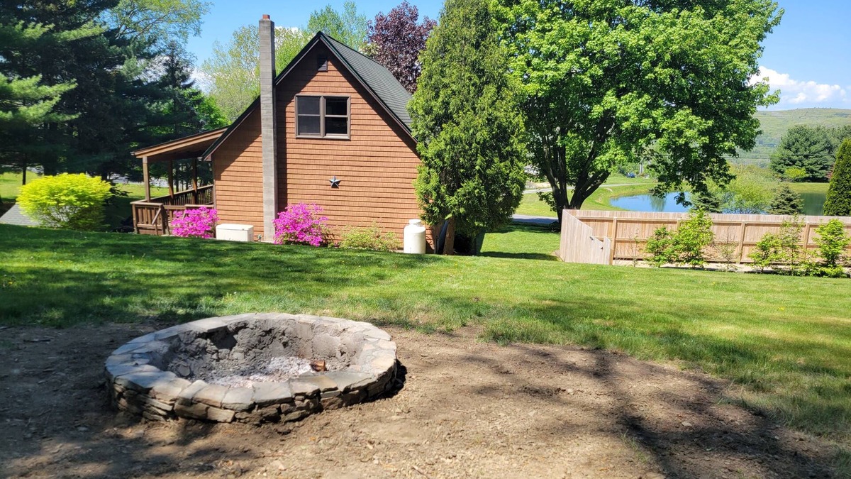 Copake Falls Cabin | Private swimming-pool, rap-around porch, and breathtaking views!