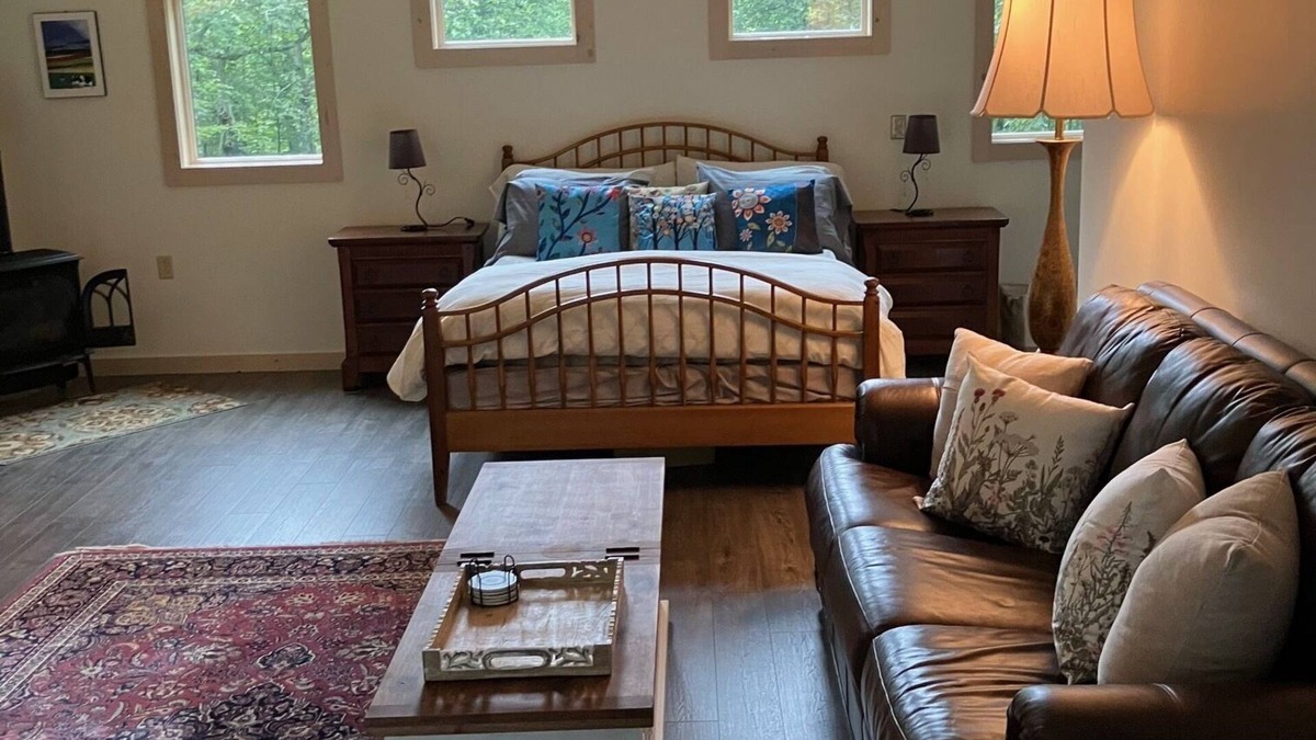North Ferrisburgh Apartment | Private Vermont Studio with great views from your own deck!