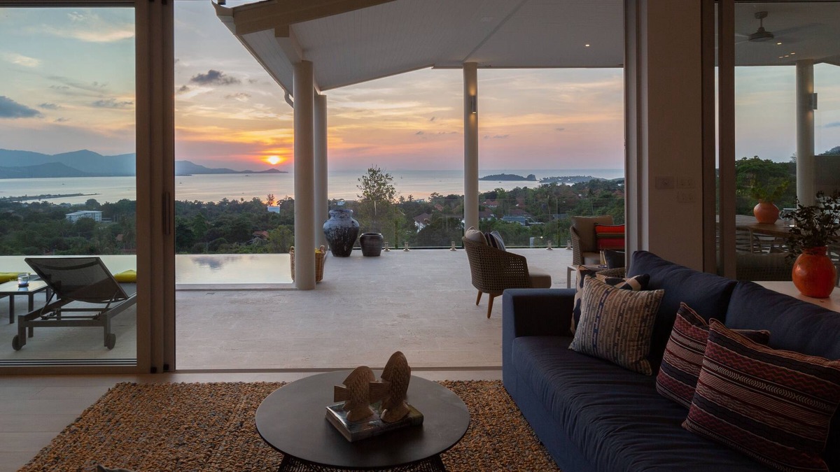 Moo 5 Villa | Private Villa with Large Living Area, Family Infinity Pool, Incredible Sunset