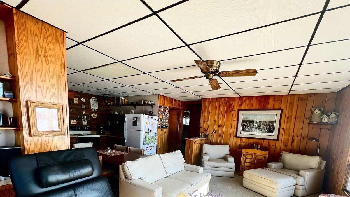 Interlochen Cabin | Private waterfront home in Interlochen. Rowboat, kayaks. Pet friendly.