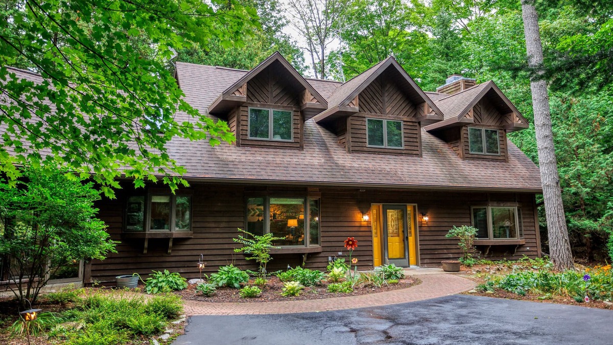 Egg Harbor Cabin | Private Wooded Lot - half mile to Egg Harbor Beach-great for groups