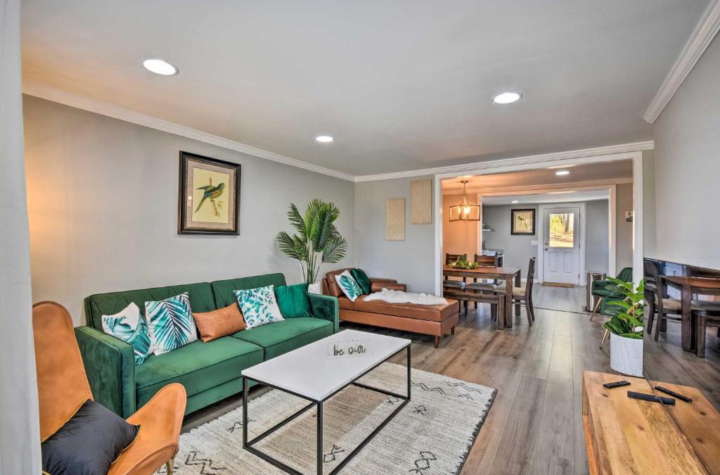 Commerce House | Private Yard and Fire Pit Commerce Home!