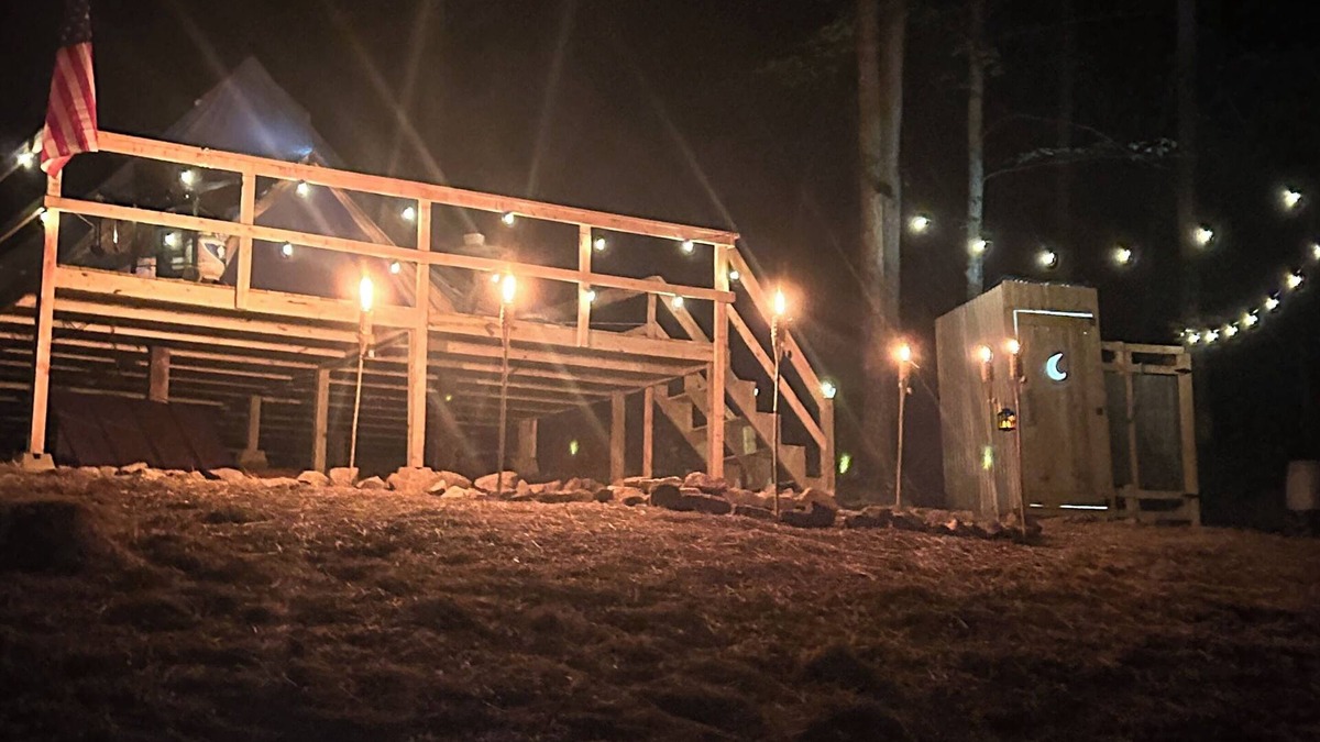 Buckhannon Cabin | Private Yurt nestled in the heart of the country. Relaxation awaits you!