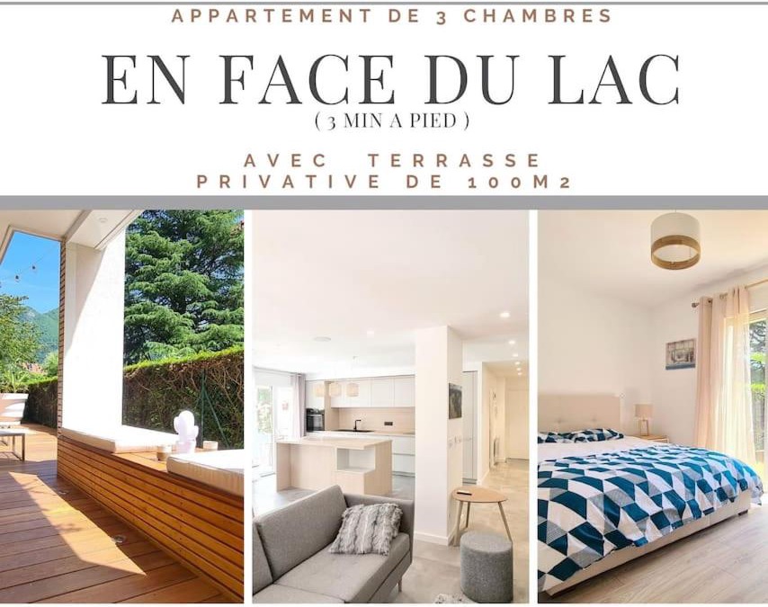 Annecy-le-Vieux Apartment | Proche du lac et des commerces, appartement neuf, au calme, avec 3 chambres et une grande terrasse