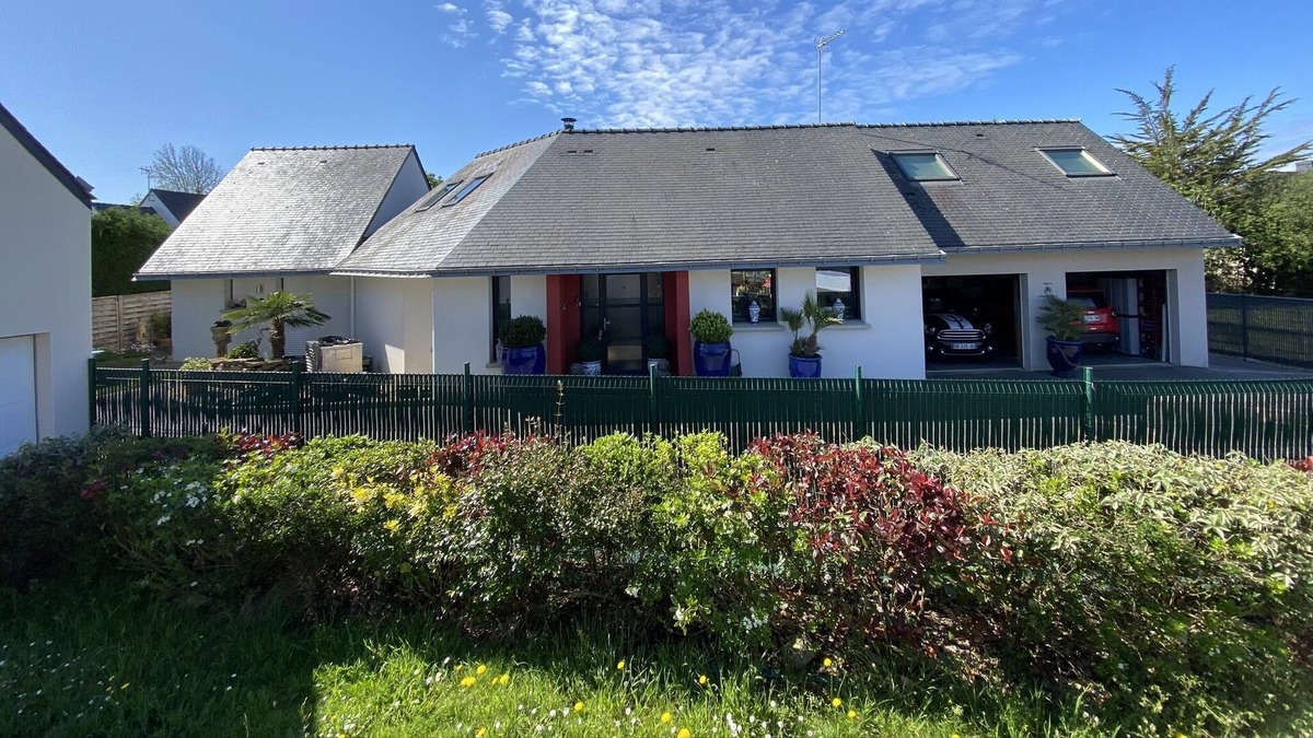 Larmor-Baden House | Promo 5 'walk from the beach, Ty Gwez-Palm in the heart of the Gulf of Morbihan.