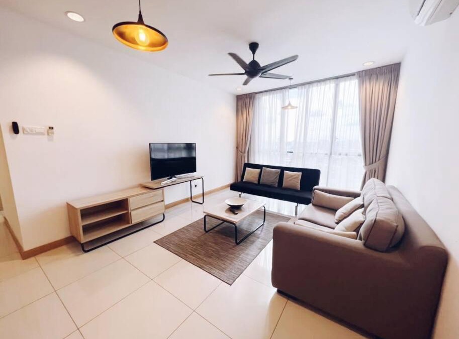 Kampung Kerinchi Apartment | [PROMO]Connected train 2 Bedrooms - Above Mall(25)