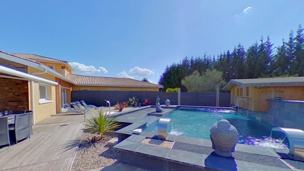 Agnac Villa | PROMO Villa Naeva with swimming pool, Jacuzzi 10 places, Ping pong, plancha and Brasero