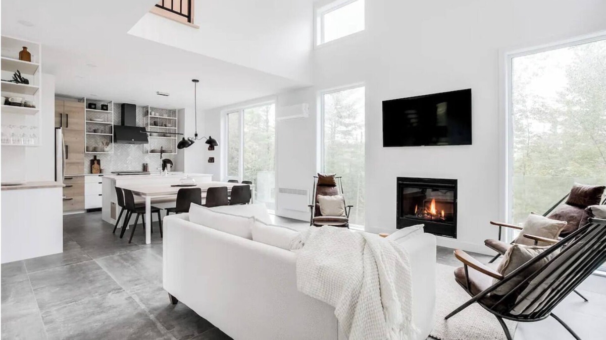Morin Heights Ski Chalet | Propriété de luxe avec spa