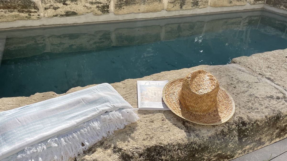 Cadereau House | Provence downtown, large south facing terrace, garden and swimming pool