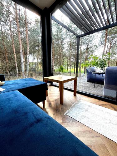 gmina Grabow nad Pilica Apartment | Przeszklony Tiny House w Lesie