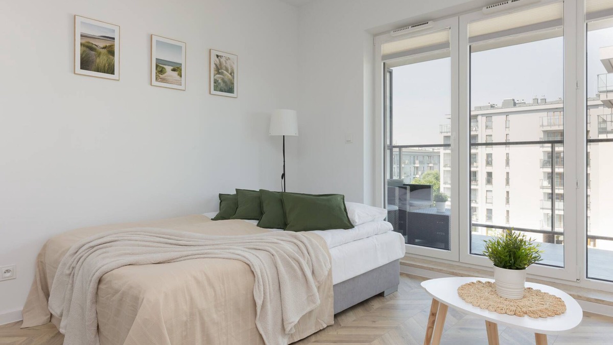 Ursus Apartment | Przy Forcie 12B | Sunny Studio | Balcony