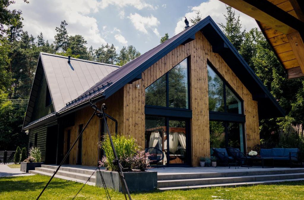 Susiec House | Przystań Roztocze, nowoczesny dom z sauną i jacuzzi