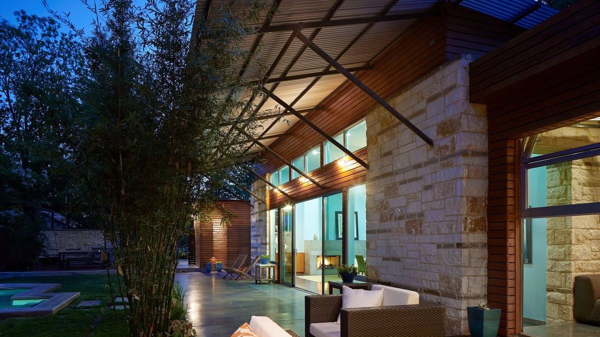 Fredericksburg House | Published in DWELL! The ART House! Private, In-Town, POOL, a rare find!