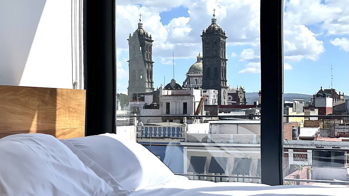 Puebla Historic Center Apartment | Puebla Cathedral Amazing View Loft