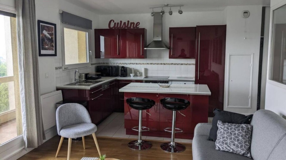 Gambetta Apartment | Puteaux - Appartement vue Tour Eiffel