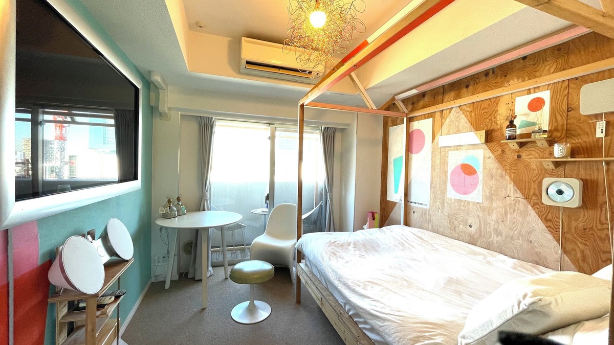 Udagawacho Apartment | QCQCstudio blue 2