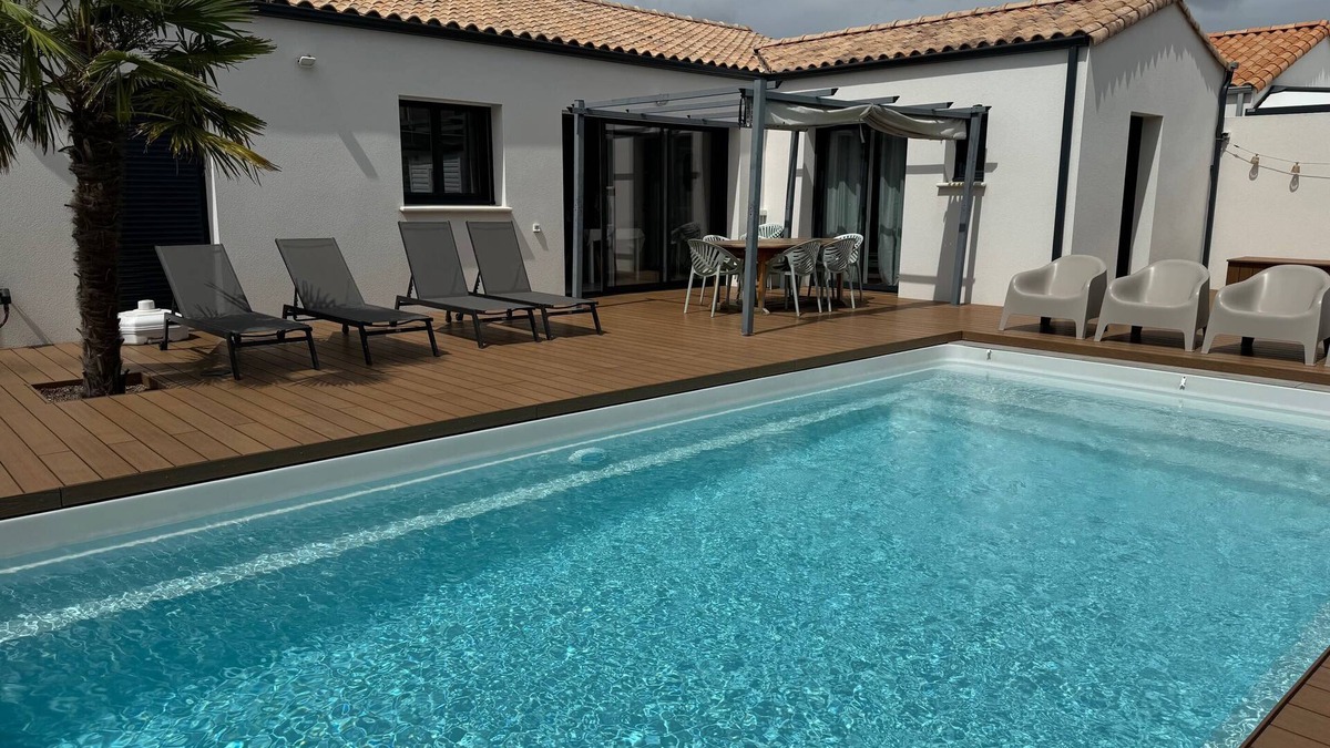 Saint-Vincent-sur-Jard House | Quai Ouest - Élégante maison avec piscine