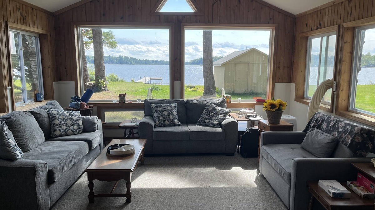 Kalkaska Cottage | Quaint Family lake cottage w/beach, dock,internet on all sports Crawford Lake
